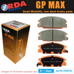 RDA GPMax VE - VF Commodore Rear Disc Pads