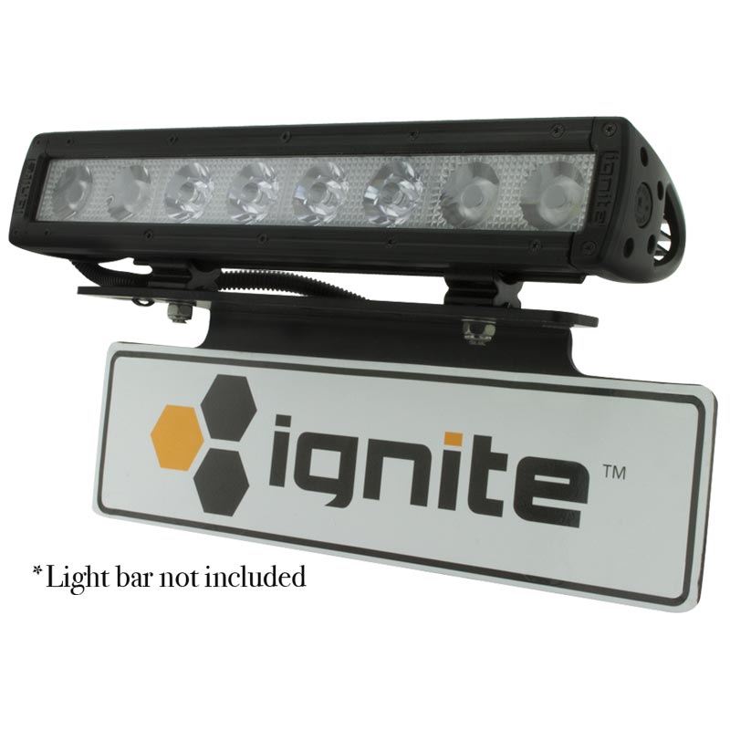Ignite Number Plate Bracket