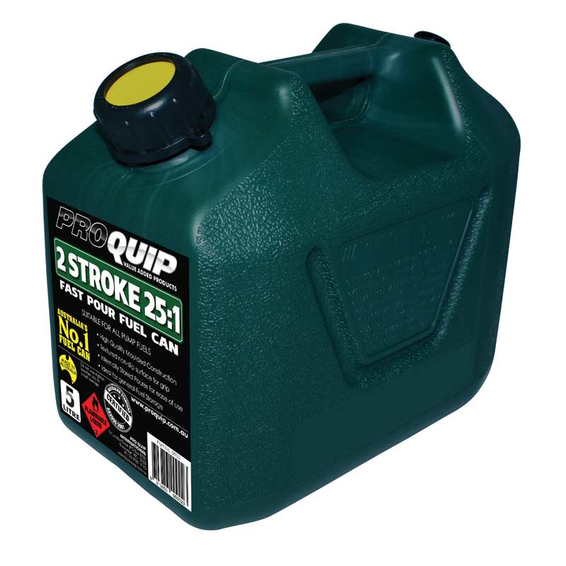 Pro Quip 5lt Plastic Fuel Container 2 Stroke 25:1