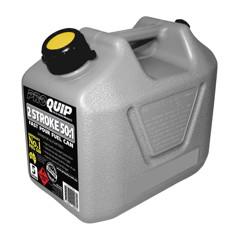 Pro Quip 5lt Plastic Fuel Container 2 Stroke 50:1