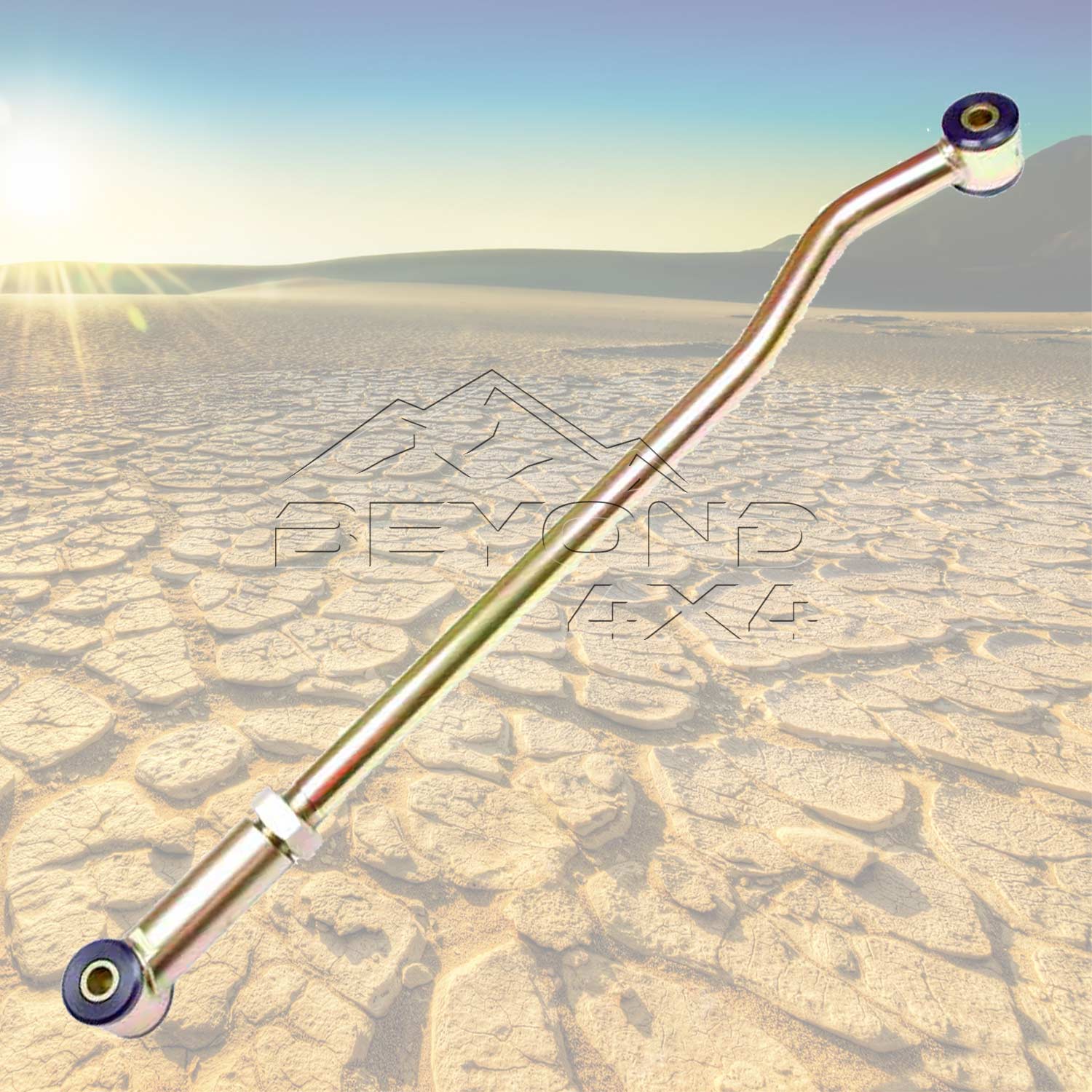 Adjustable Panhard Rod 80,105 Series Landcruiser Front (Rubber Bushed)