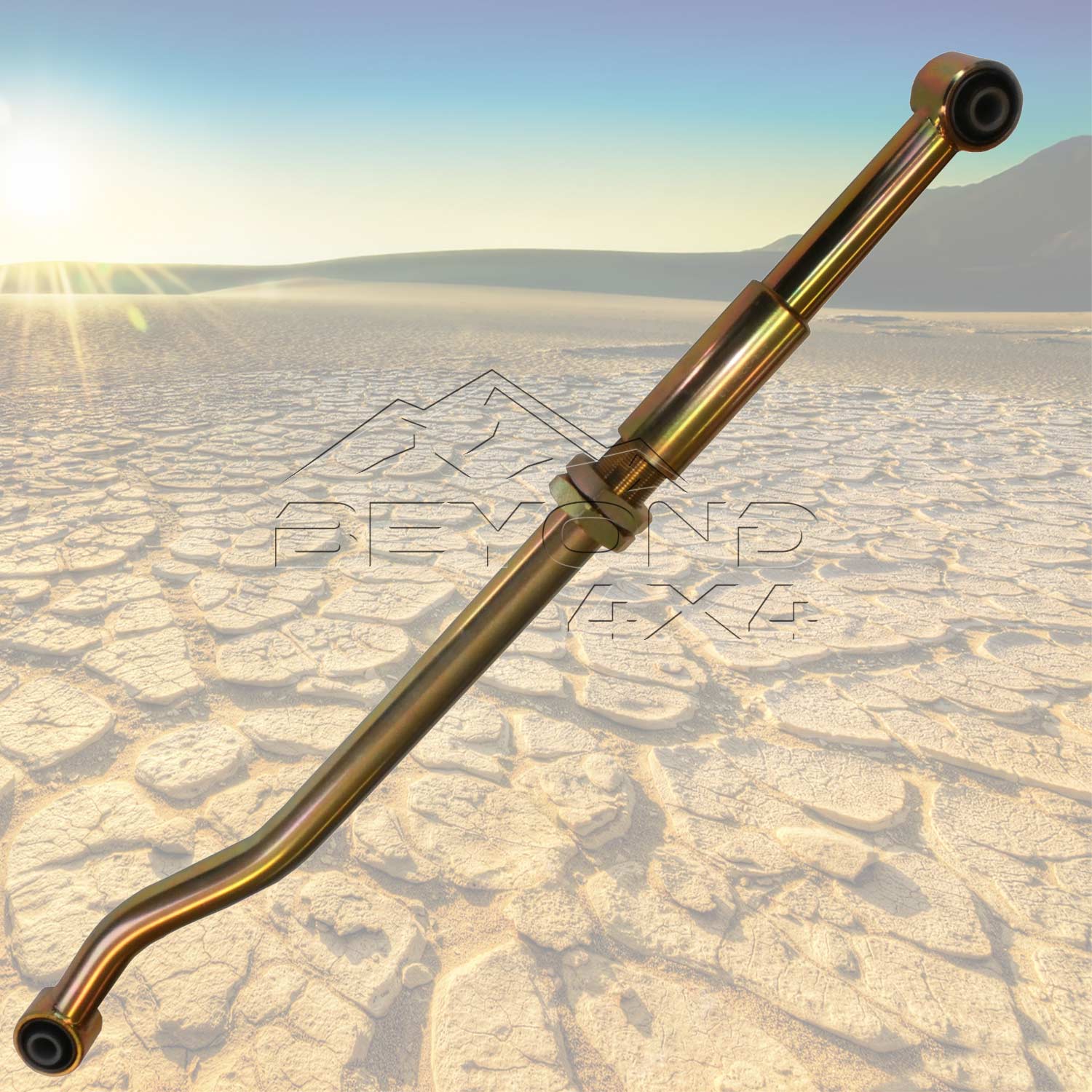 Adjustable Panhard Rod 78,79 Series Landcruiser Front (Rubber Bushed) V8