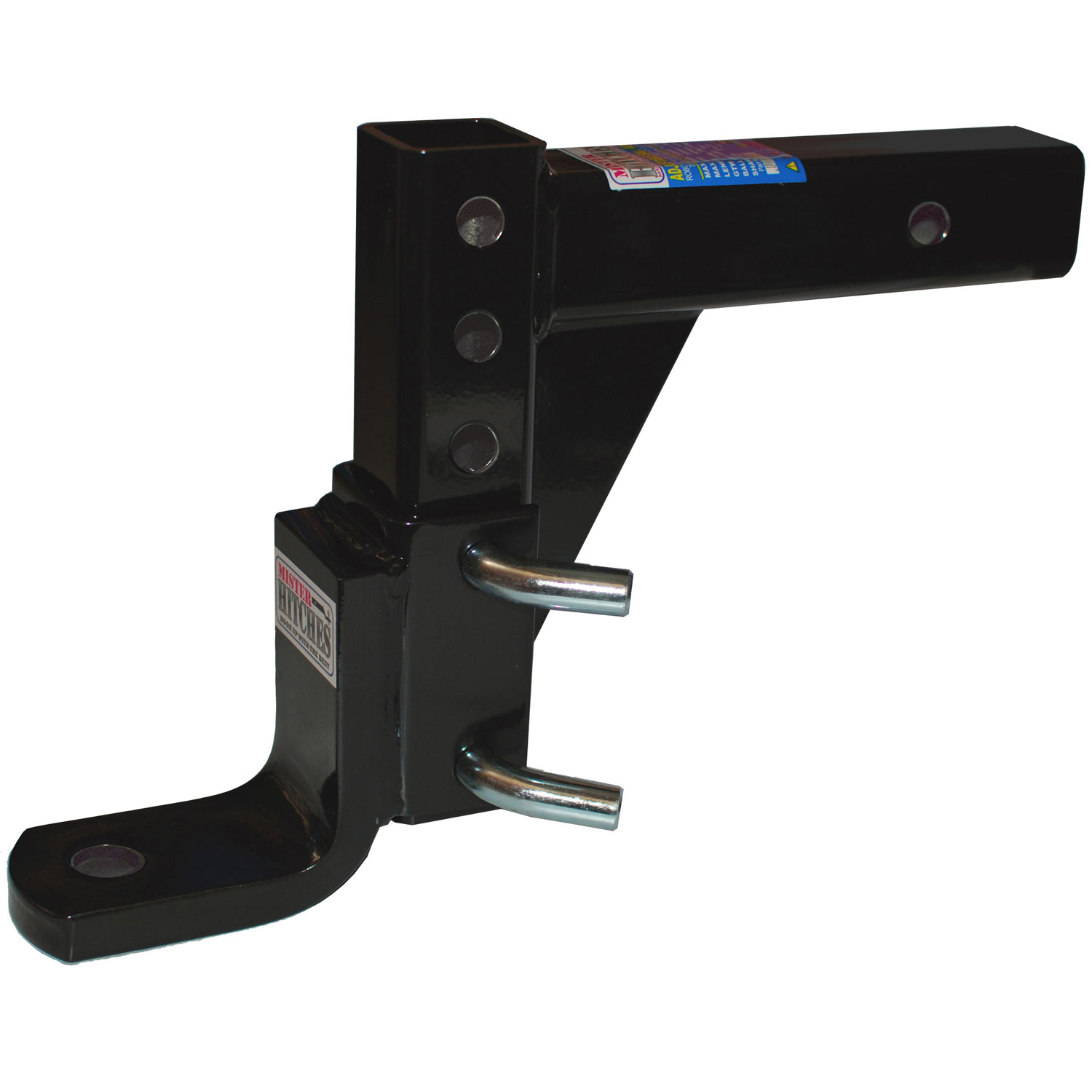Mister Hitches HD Adjustable Ball Mount