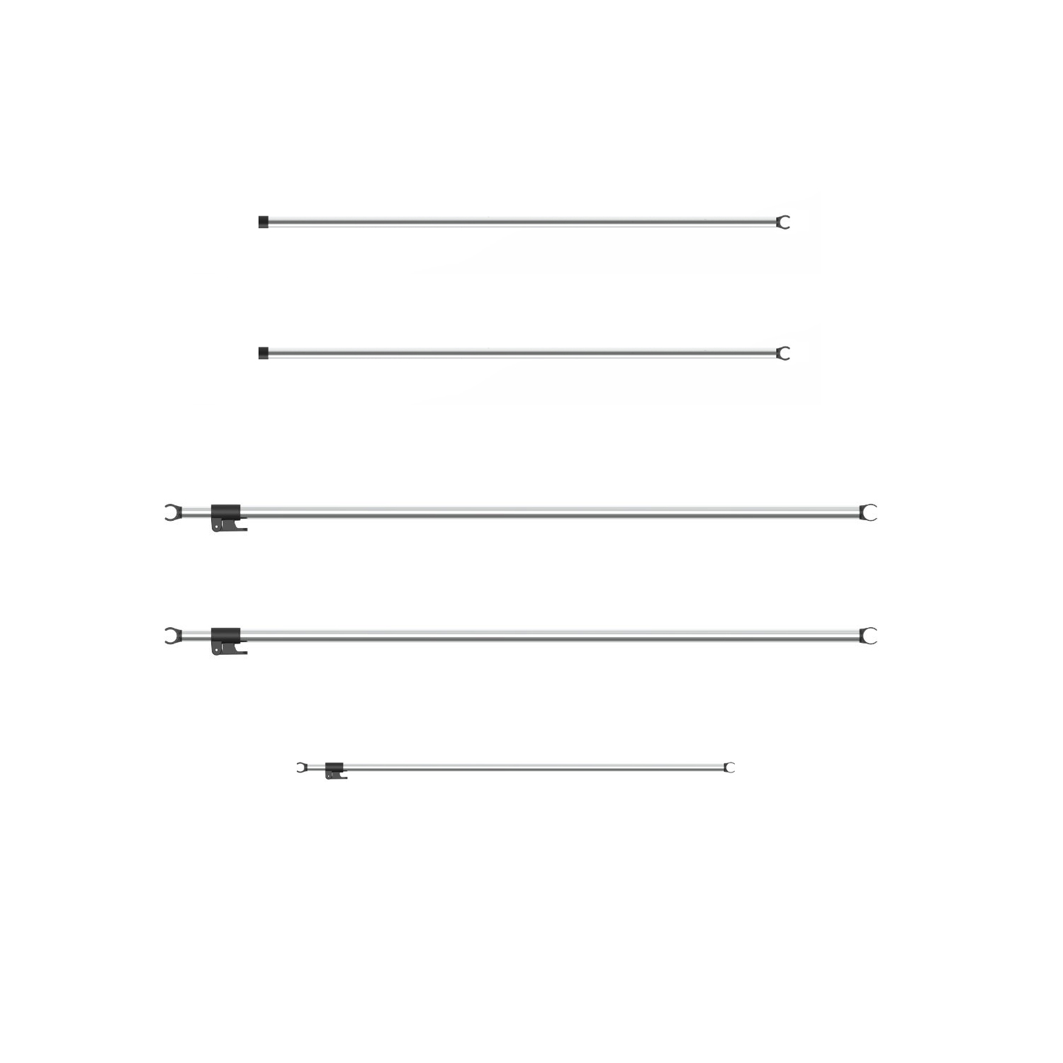 Supex Aluminium Pole Kits to suit Black Series FF Camper Trailers