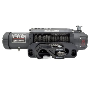 Carbon Scout Pro 12.0 Extreme Duty 12000lb Fast Electric Winch V3