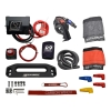 Carbon 12K 12000lb Electric Winch With Black Rope & Orange Hook VER. 3 