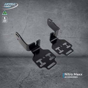 Nitro Maxx Light Bar Brackets to suit Rola Titan MKII Roof Tray