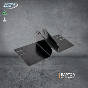 Raptor Light Bar Brackets to suit Ford Ranger PX Series & Wildtrack, FX4 (With Roof Rails)